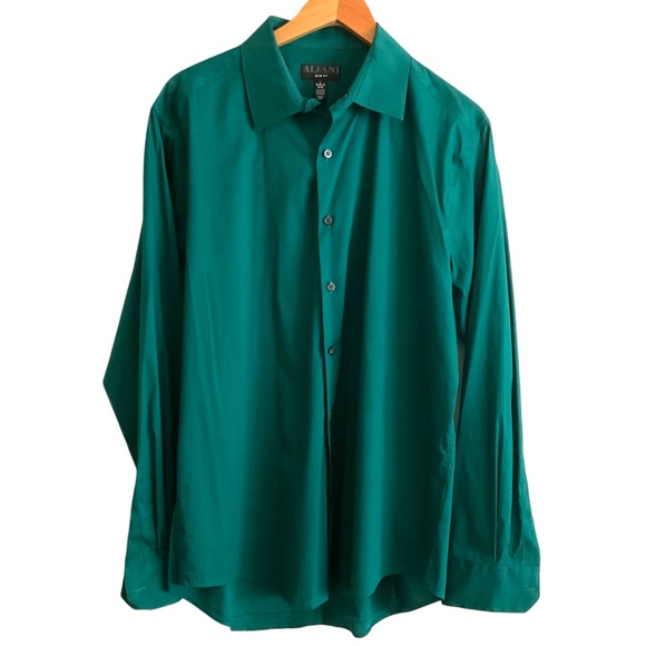 Alfani Dress Shirt Men’s Large - Slim Fit - Picture 1 of 3